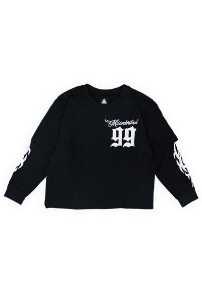 WHITTIER GOTHIC LA & 99 OVERSIZED TWOFER TEE thumbnail
