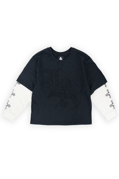 WHITTIER GOTHIC LA & 99 OVERSIZED TWOFER TEE thumbnail