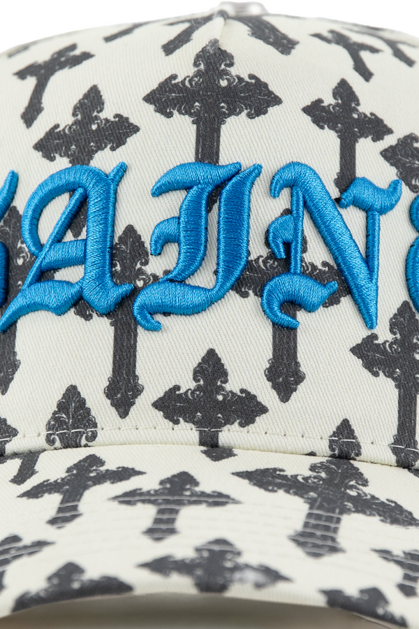Dante Blue Saint Cross Hat