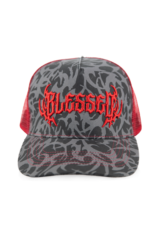 Gage Dark Fire Blessed Trucker Hat